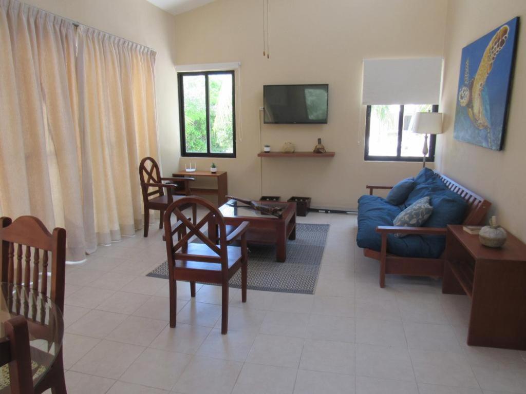 Two Bedroom Beachfront Villa Celestun Exterior photo